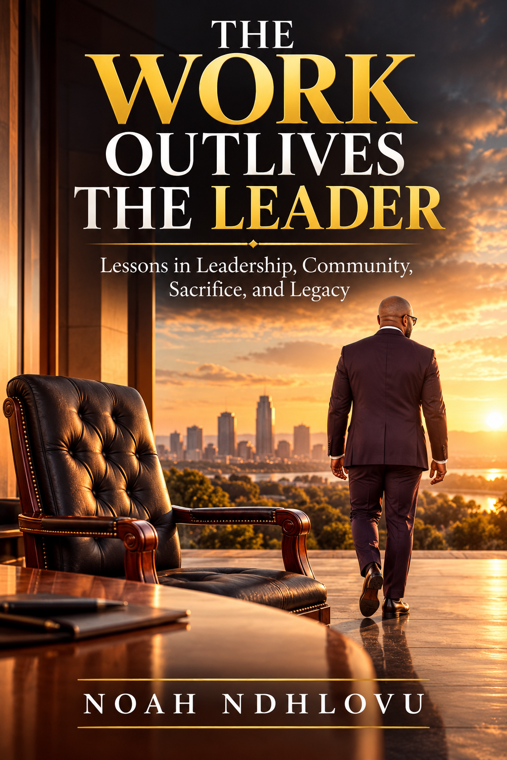 The Work Outlives the Leader by Noah Ndhlovu book cover